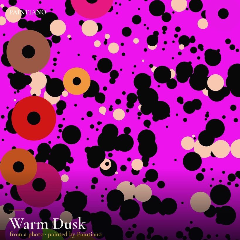 A Paintiano painting used as an album cover